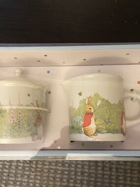 Beatrix Potter Peter Rabbit Creamer And Sugar Bowl Set Boxed 2026